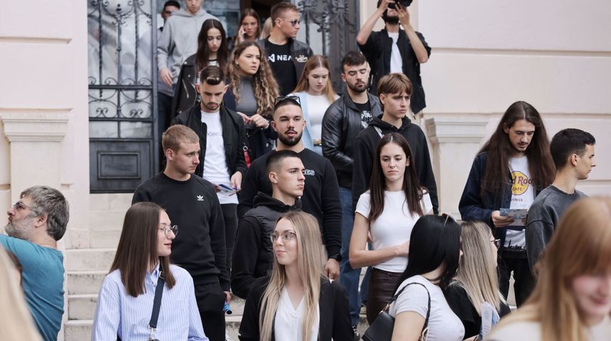 Prijem studenata prve godine na Sveučilištu u Zadru Prijem studenata prve godine na Sveučilištu u Zadru