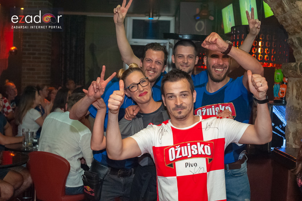 Zadar je gorio: Velika fešta nakon plasmana Vatrenih u finale Svjetskog prvenstva