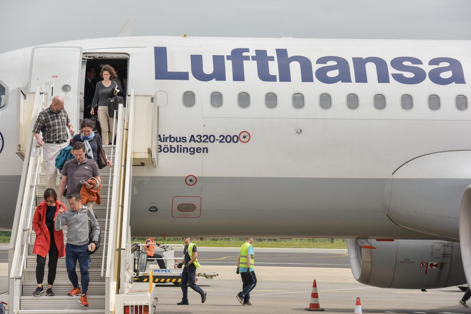 U zračnu luku Zadar svečano sletio prvi zrakoplov Lufthanse iz Frankfurta