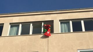 Spektakularno spuštanje Djeda Božićnjaka na Kalelargu Spektakularno spuštanje Djeda Božićnjaka na Kalelargu