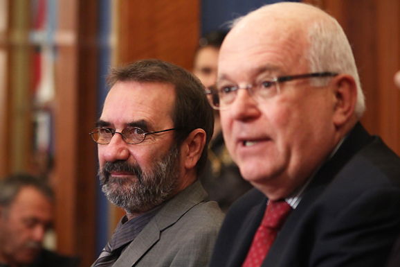 Gradonačelnik primio najuspješnije zadarske sportaše, Zvonimir Vrancic, Radovan Dunatov