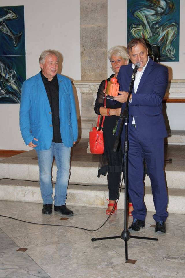 Otvorenje izložbe Duška Šibla u Gradskoj loži Otvorenje izložbe Duška Šibla u Gradskoj loži