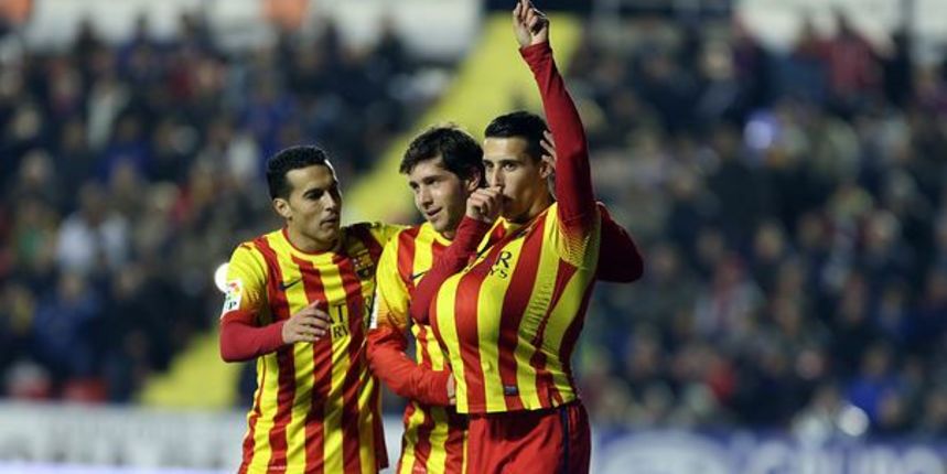 Cristian Tello, foto: fcbarcelona.cat