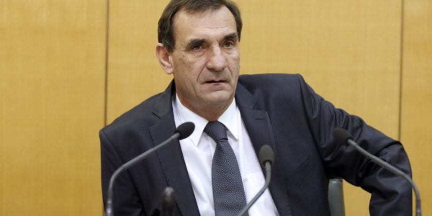 Zagreb, 191012.
Markov trg.
Nastavak redovite sjednice sabora.
Na slici: Nenad Stazic.
Foto: Goran Mehkek / CROPIX