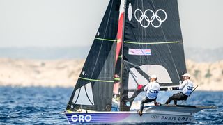 OI Pariz 2024: Braća Fantela u klasi 49er na regatnom polju u Marseilleu