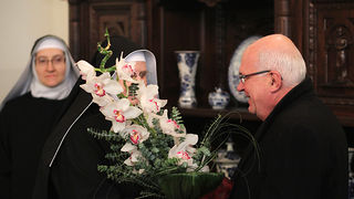 Gradonačelnik sa suradnicima u posjeti Benediktinskom samostanu