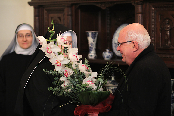 Gradonačelnik sa suradnicima u posjeti Benediktinskom samostanu