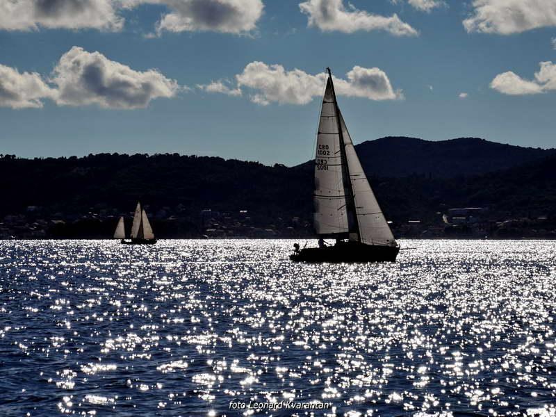 Zadarska Koka 2016. gledana s mora. Foto: Leonard Kvarantan Zadarska Koka 2016. gledana s mora. Foto: Leonard Kvarantan