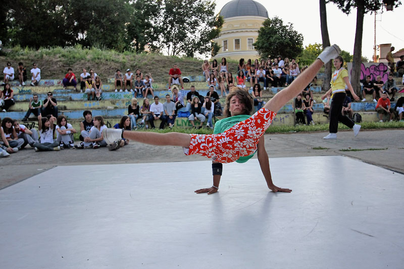 Grafiti, Hip hop & Break battles – Kapetanski park (foto: Marin Gospić)