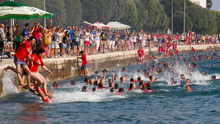 dm millennium jump sa zadarske rive, Foto: Leo Banić dm millennium jump sa zadarske rive, Foto: Leo Banić