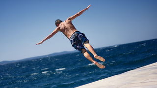 Zadar: Skokovi s rive, Foto: Sasa Cuka