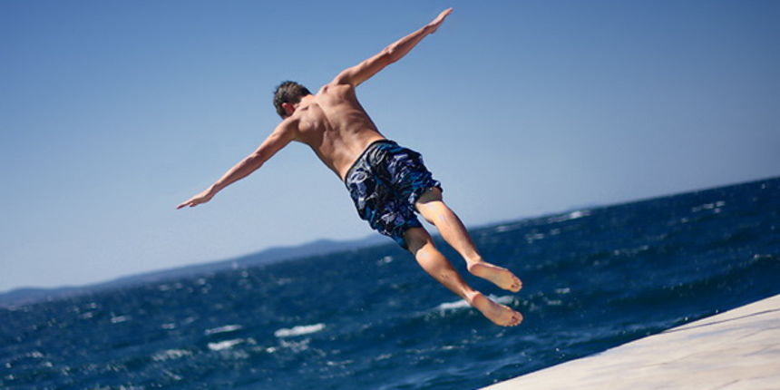 Zadar: Skokovi s rive, Foto: Sasa Cuka