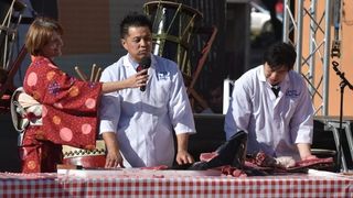 , Zadar – U sklopu drugog po redu Tuna, Sushi and Wine Festivala koji se od 3. do 7. veljace odrzava u Zadru, danas je odrzan glavni otvoreni dogadjaj za javnost na zadarskom Forumu uz degustaciju sushi i specijaliteta od tune i show program. Photo: Dino , Zadar – U sklopu drugog po redu Tuna, Sushi and Wine Festivala koji se od 3. do 7. veljace odrzava u Zadru, danas je odrzan glavni otvoreni dogadjaj za javnost na zadarskom Forumu uz degustaciju sushi i specijaliteta od tune i show program. Photo: Dino