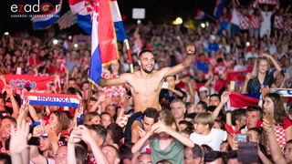 Veličanstven doček četvorice zadarskih Vatrenih Veličanstven doček četvorice zadarskih Vatrenih