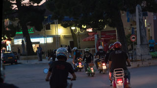 Vespa World Days 2015: Prve vespe stigle u Biograd, foto: Vinko Pešić