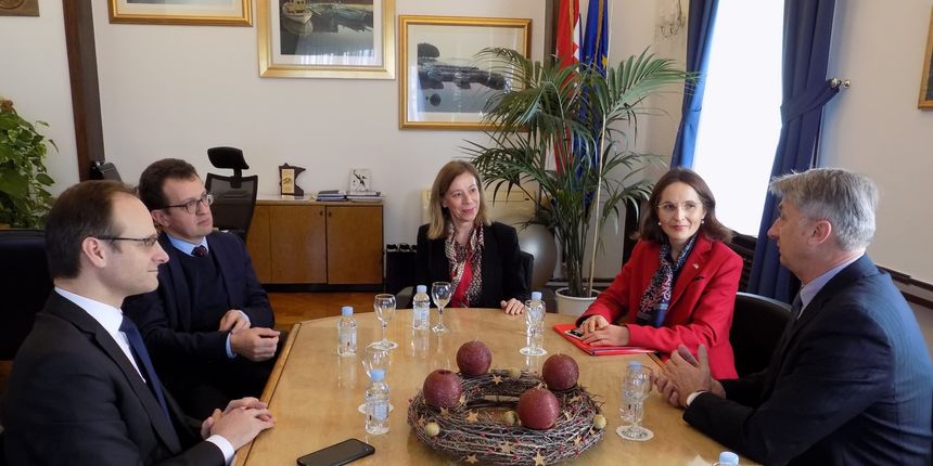 Župan Longin ugostio francusku veleposlanicu