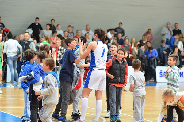Polufinale doigravanja za prvakinje Hrvatske: ŽKK Zadar – ŽKK Trešnjevka 73-70 Polufinale doigravanja za prvakinje Hrvatske: ŽKK Zadar – ŽKK Trešnjevka 73-70