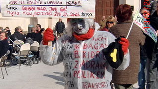 Zadarski karneval 2010: KUD “Druzina” Pag na Narodnom trgu
