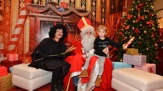 Sveti Nikola u Supernova centru 6. prosinca 2016.  Foto: Iva Perinčić