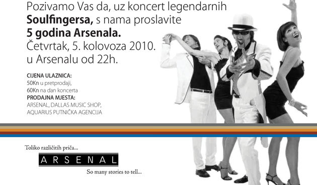 arsenalov peti rođendan