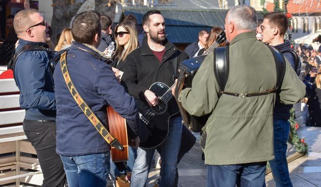 Veselo Badnje jutro u Zadru