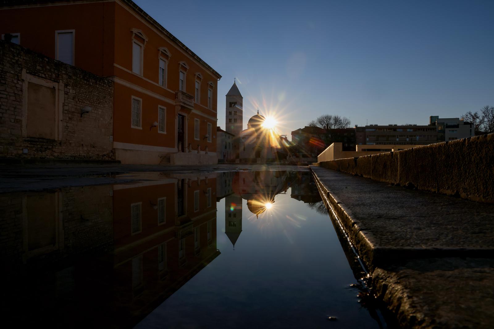 Izlazak sunca nad Benediktinskim samostanom sv. Marije