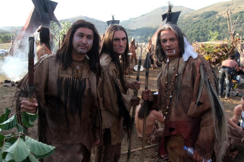 Na snimanju nove trilogije o Winnetou-u, Photo: Goran Kovačić/PIXSELL