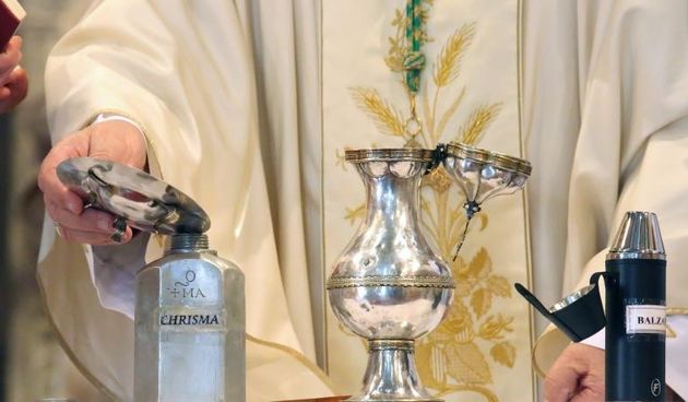 Misa posvete ulja na Veliki četvrtak