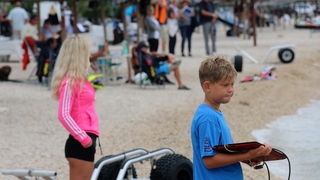 Plaža Jadro u Viru: Finalni dan posljednje utrke Alpe Adria Jet Ski Toura 2016. Foto: Kažimir Škrbić/Virski list