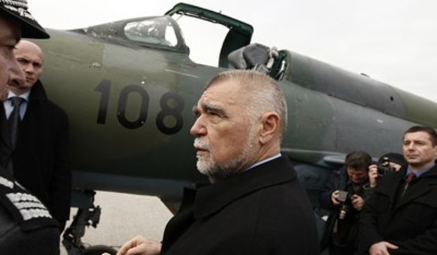 Mesić na proslavi 18. rođendana Hrvatskog ratnog zrakoplovstva i Protuzračne obrane (Foto:  Dragan Matić/CROPIC)