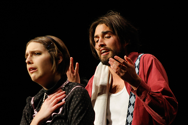 Zadarska Noć kazališta – “Teštament” (foto:Saša Čuka) Zadarska Noć kazališta – “Teštament” (foto:Saša Čuka)