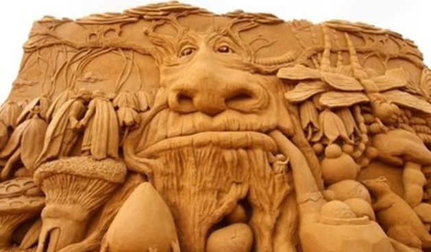 Umjetnost u pijesku oživjela u Australiji