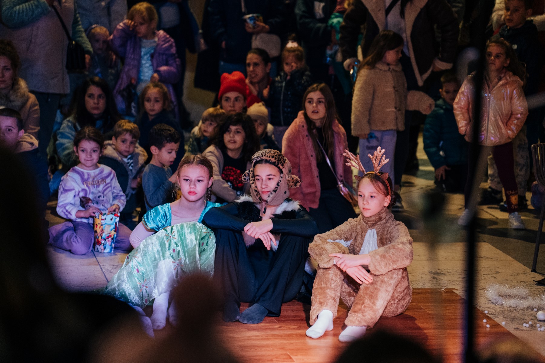 Predstava Frozen na Adventu u Zadru