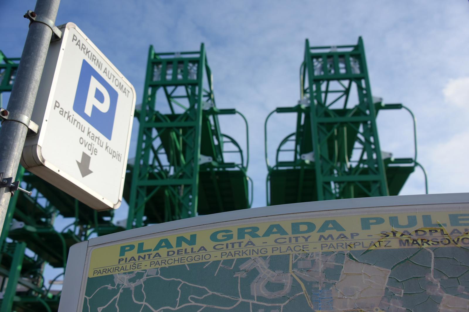 Pula uskoro dobiva tri rotirajuće garaže