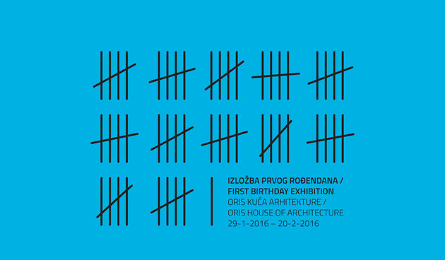 Izložba prvog rođendana Oris Kuće arhitekture u sklopu manifestacije Noć muzeja