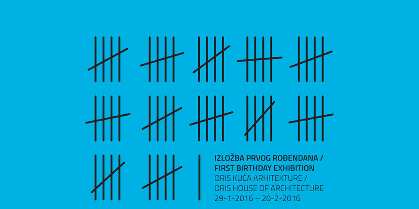 Izložba prvog rođendana Oris Kuće arhitekture u sklopu manifestacije Noć muzeja