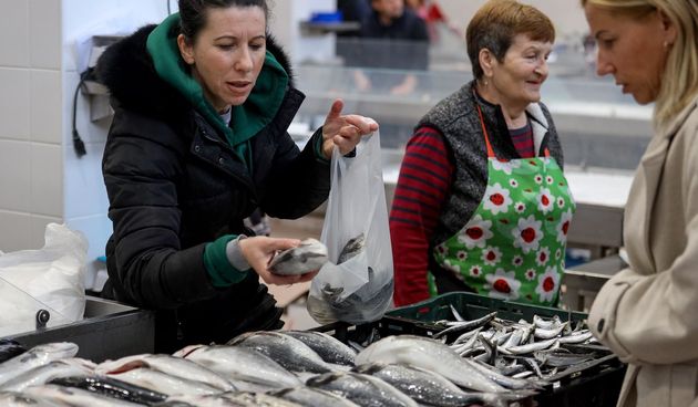 Zadarska tržnica i ribarnica na Veliki petak