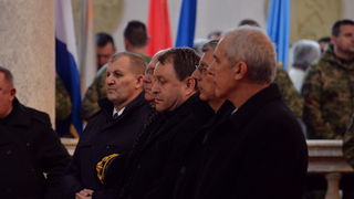 Svečani mimohod postrojbi u povodu proslave 23. obljetnice VRO Maslenica. Foto: Iva Perinčić