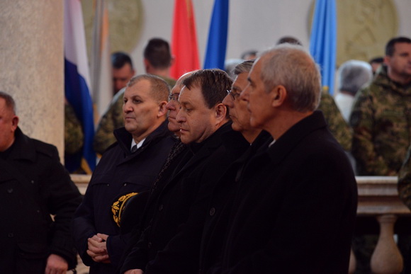 Svečani mimohod postrojbi u povodu proslave 23. obljetnice VRO Maslenica. Foto: Iva Perinčić