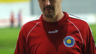 Zadar, 071109.
Nogomet, T- Com 1. HNL susret 14. kola Zadar – Varteks.
Na fotografiji: trener Zadra Dalibor Zebic.
Foto: Andrija Lucic / CROPIX