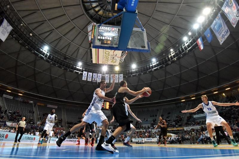 24.09.2015., Zadar – Zadar Dogus Basketball Tournament, KK Zadar – Olympiakos. Photo: PIXSELL