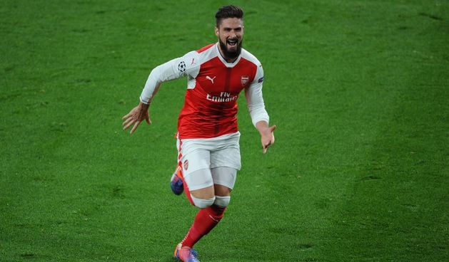 Olivier Giroud, foto: Arsenal FC ‏@Arsenal