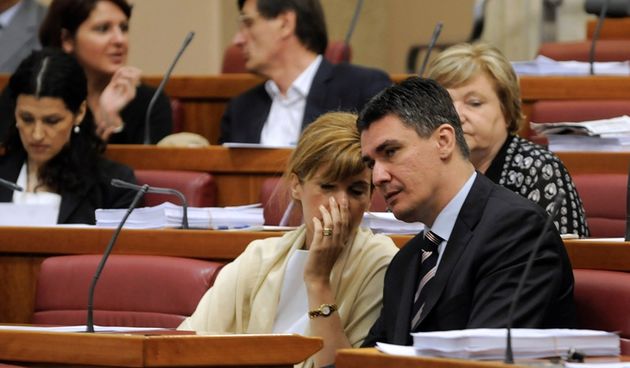 Sjednica Sabora: Foto: Bruno Konjevic / CROPIX