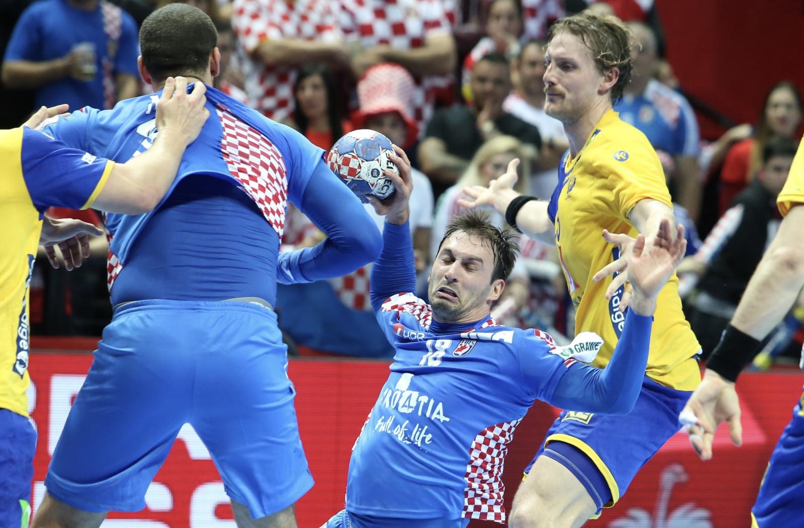Spaladium Arena, Split – Europsko rukometno prvenstvo, skupina A, 3. kolo, Hrvatska – Švedska 31-35