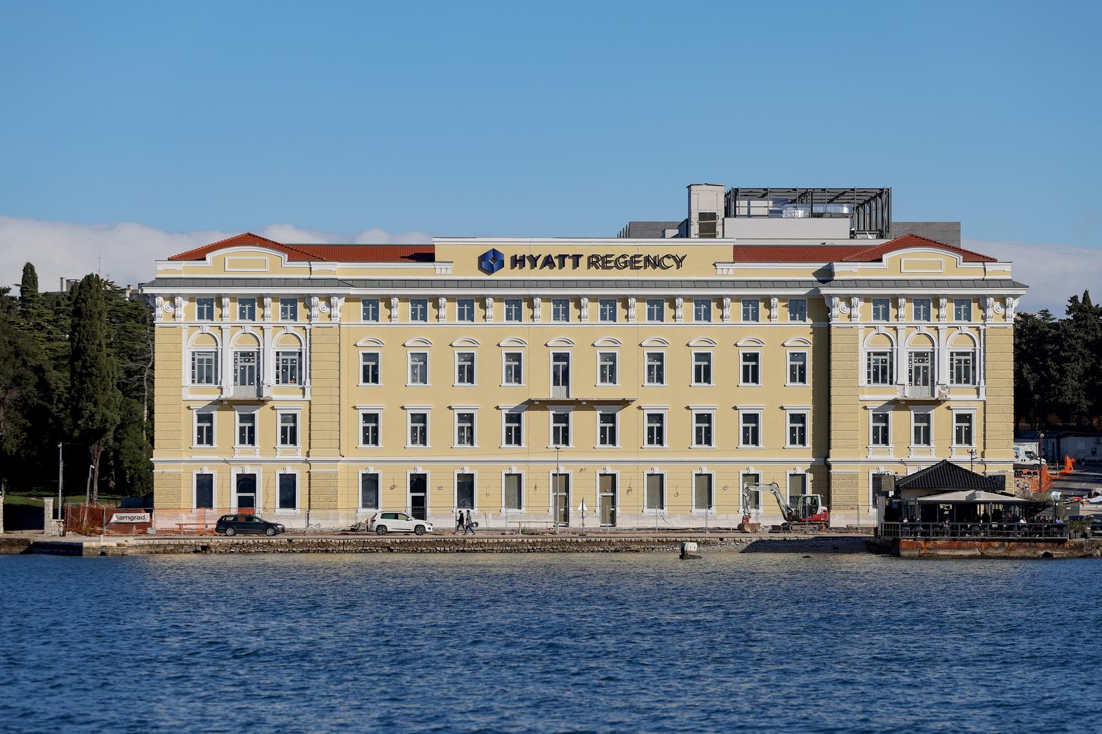 Radovi na hotelu Hayatt Regency u završnoj su fazi Radovi na hotelu Hayatt Regency u završnoj su fazi
