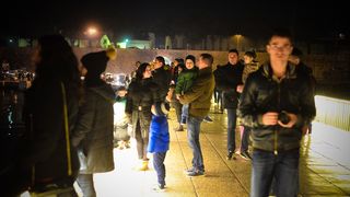 Zadrani oduševljeni hologramskim božićnim drvcem