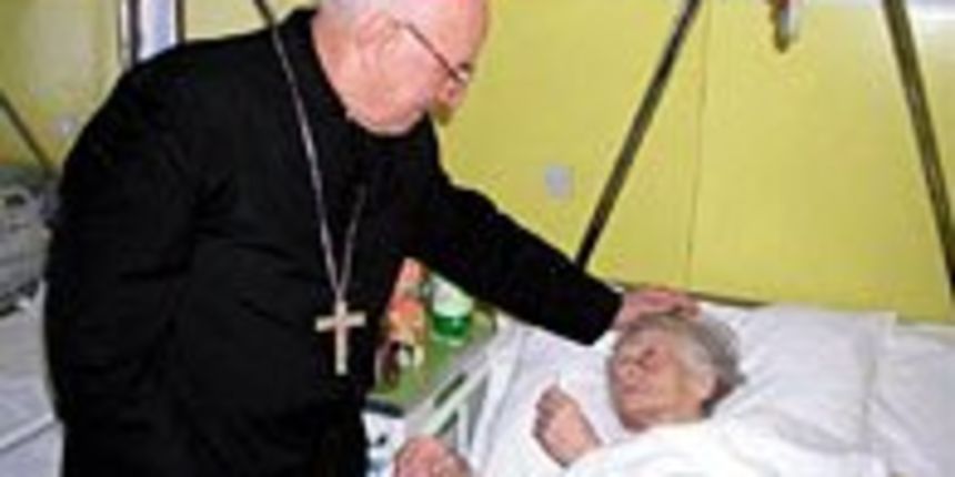 Mons. Prenđa u posjetu starima/Foto: Glas Koncila Mons. Prenđa u posjetu starima/Foto: Glas Koncila