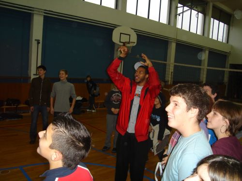 Juby Johnson u posjeti zadarskoj OS “Simuna Kozicica Benje”