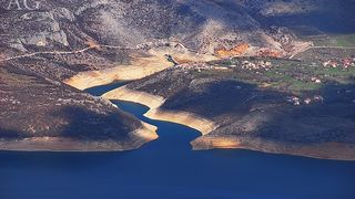 Nizak vodostaj u Peruci