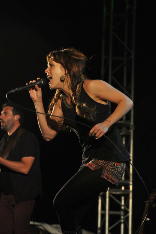 Pula: ZAZ pred prepunom Arenom održala koncert, Photo: Duško Marušić/PIXSELL